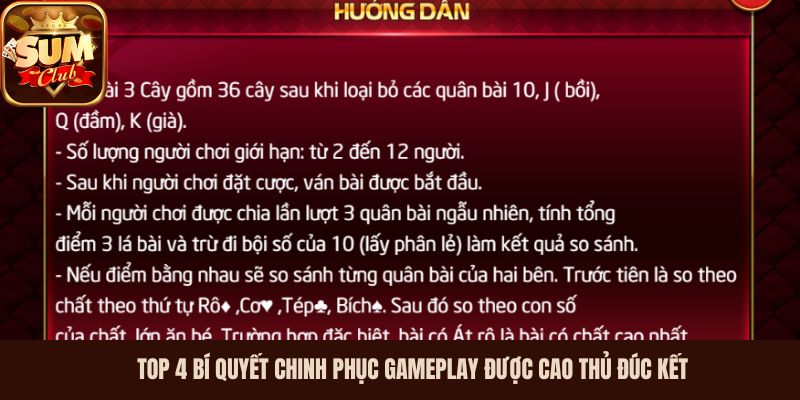 Top 4 bí quyết chinh phục gameplay được cao thủ đúc kết